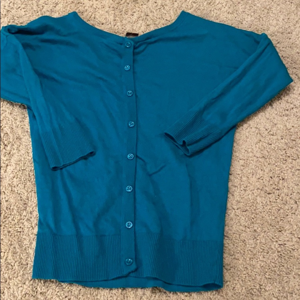 Turquoise top - Picture 2 of 2
